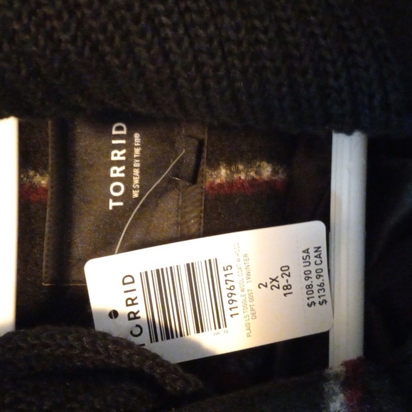 Torrid winter peg jacket - Picture 4 of 5